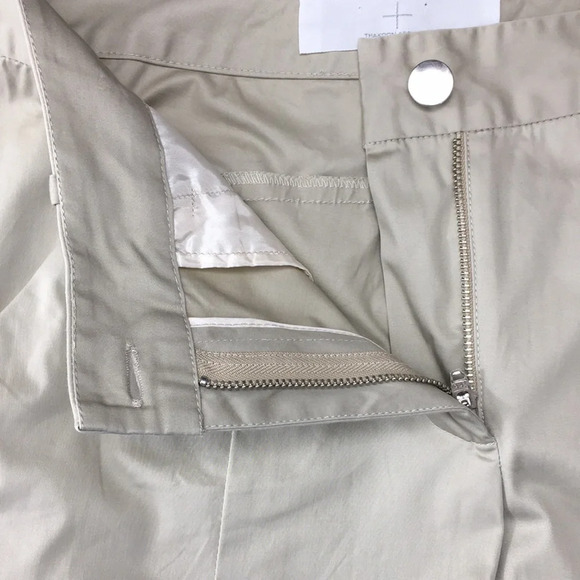 Thakoon Addition Skinny Patchwork Pants Womens 0 Tan Blue Colorblock Denim - Picture 9 of 12